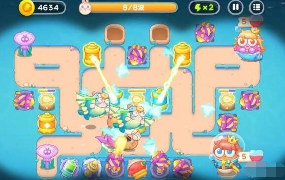《保卫萝卜4》海的闺女第72关通关攻略