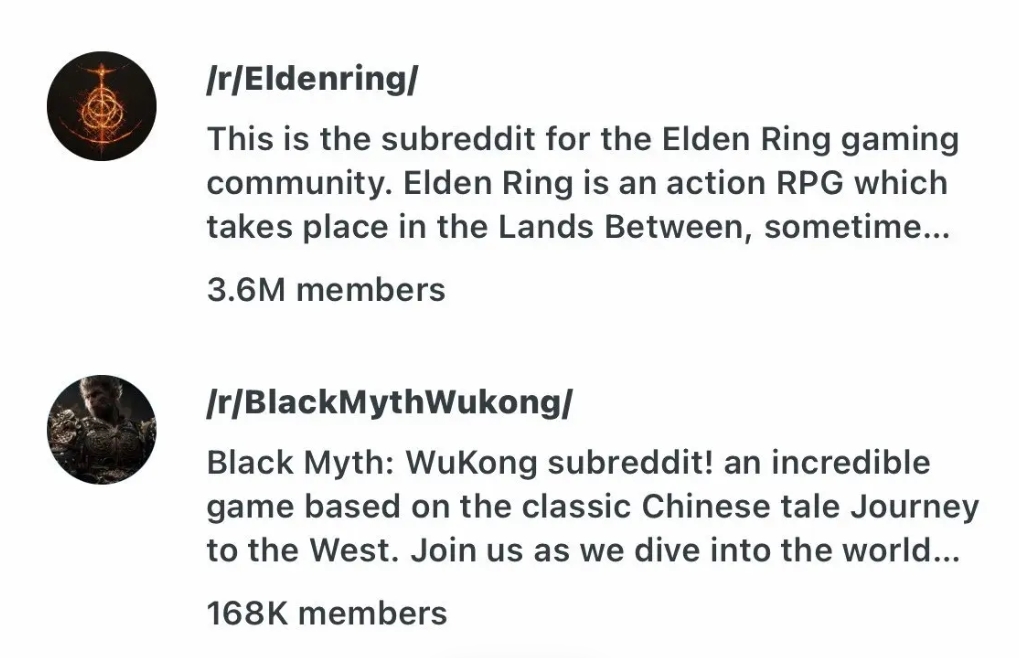 海外热议！《黑神话：悟空》紧随《艾尔登法环》登顶Reddit热门游戏榜