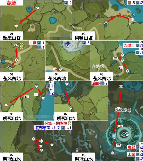 《原神》冰雾花花朵在哪里采集