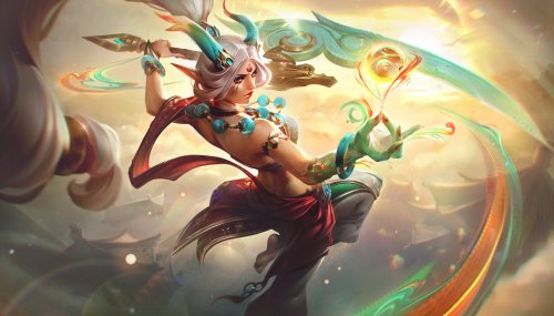 《英雄联盟》龙年限定皮肤原画放出，七大英雄华丽登场