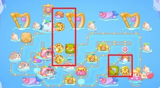 《保卫萝卜4》海的闺女第107关通关攻略