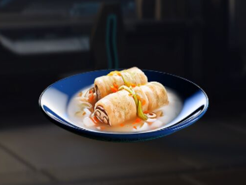 《星球重启》香菇竹荪卷怎么做