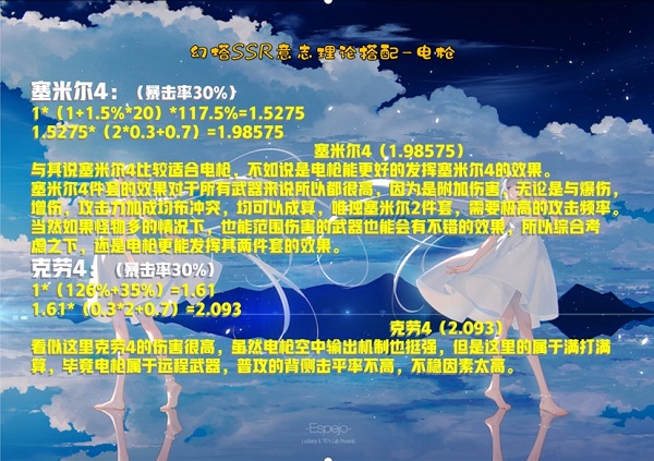 《幻塔》如何搭配电枪意志