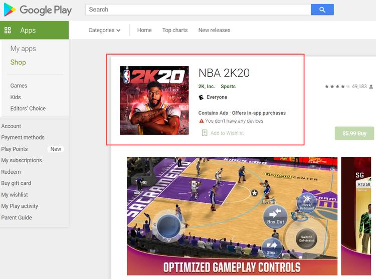 nba2k21安卓哪里下载 nba2k21安卓正版下载地址