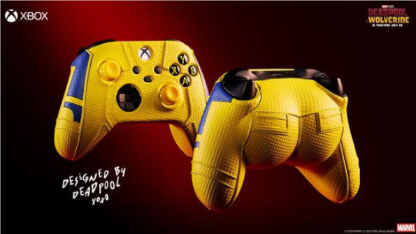 Xbox惊世骇俗之作：限量版金刚狼主题手柄，独特设计引发玩家热议