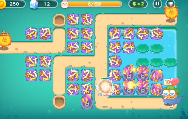 《保卫萝卜4》秋天DE第1杯奶茶第5关怎么通关